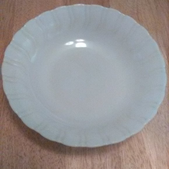 Vtg Corning & Unbranded Milk Glass Plate and Bowl - Picture 2 of 8